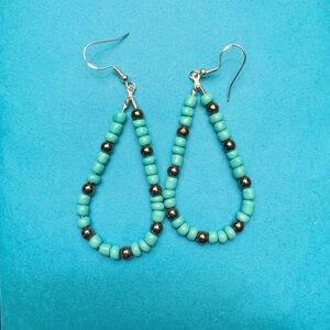 Vintage pearl earrings